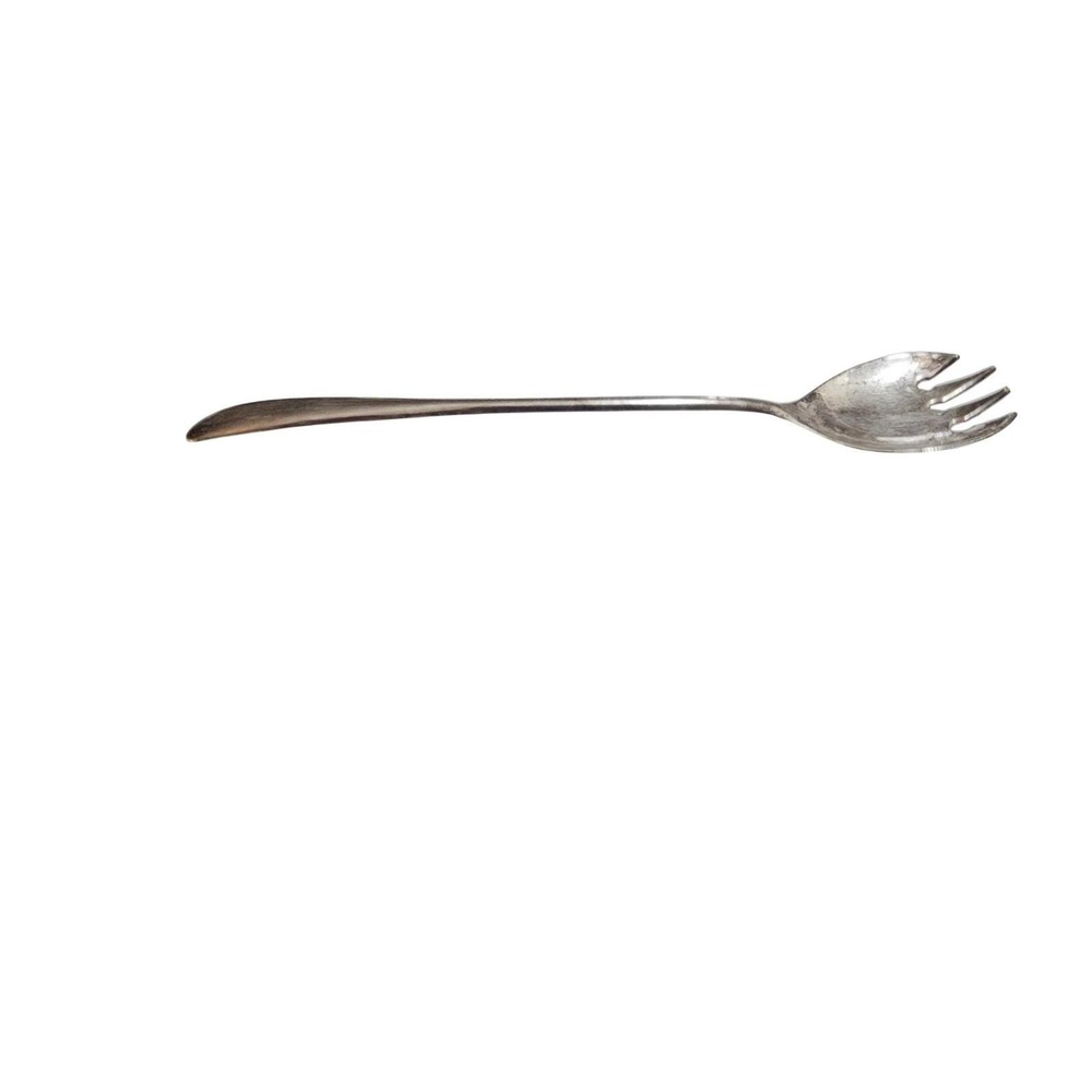 Vintage Silver Plated Serving Fork Italy Elegant‎ Kitchen Utensil